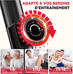 Vélo d'Exercice Couché Fitness Code - Vélo Semi-Allongé 120kg