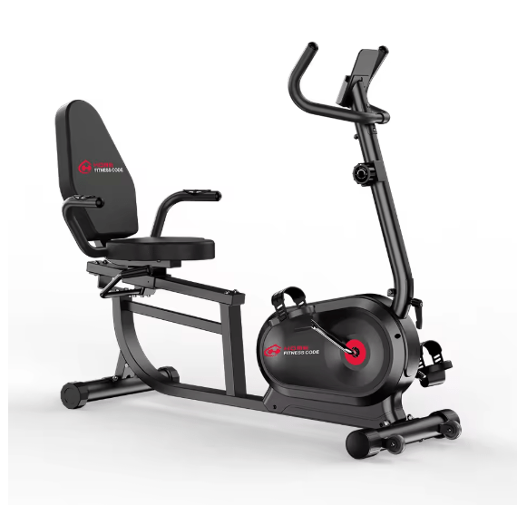 Vélo d'Exercice Couché Fitness Code - Vélo Semi-Allongé 120kg