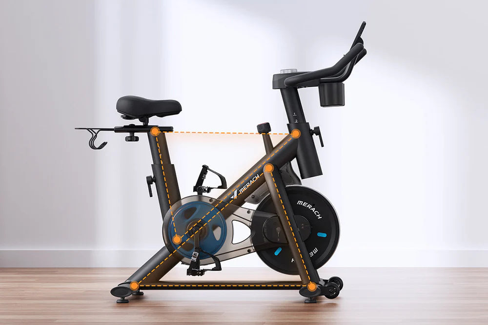 Vélo d'Appartement Silencieux à Résistance Magnétique